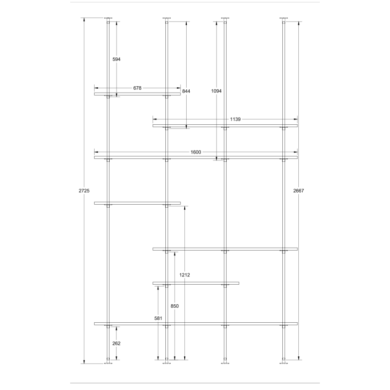 Regał rozporowy - nowoczesność, elegancja i funkcjonalność w jednym Regał rozporowy - nowoczesność, elegancja i funkcjonalność w jednym