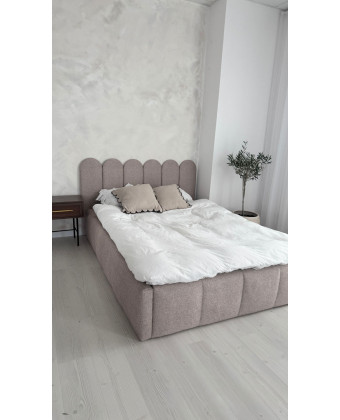 Łóżko BUBBLE z przeszyciami - nowoczesny design i komfort Łóżko BUBBLE z przeszyciami - nowoczesny design i komfort