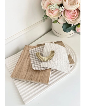 Fabric and veneer sample set – choose any 5 colors