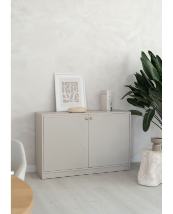 NUMI Cashmere Chest of Drawers, made of furniture-grade board with an elegant finish