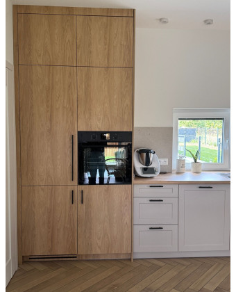 Custom-Made Kitchen in Gostyń - Modern Beige Cabinetry