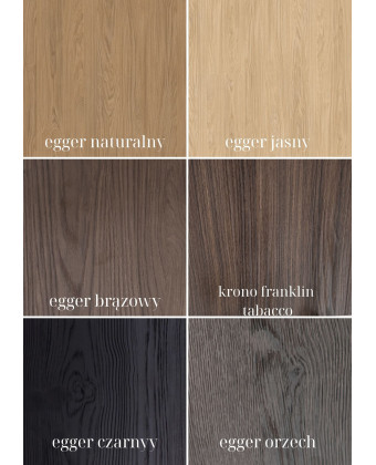 Wąska konsola przyścienna ALICE III z fornirowanym blatem i czarną metalową ramą