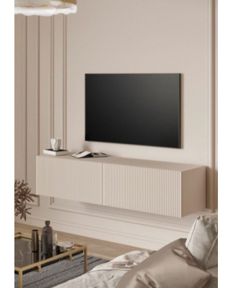 BOSTON KASZMIR - wisząca szafka z ryflowanymi frontami