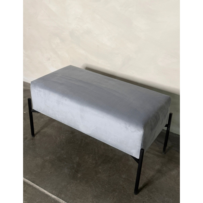 Ławka tapicerowana z metalową podstawą 75x37x40| puf NATYCHMIASTOWA WYSYŁKA Ławka tapicerowana z metalową podstawą 75x37x40| puf NATYCHMIASTOWA WYSYŁKA