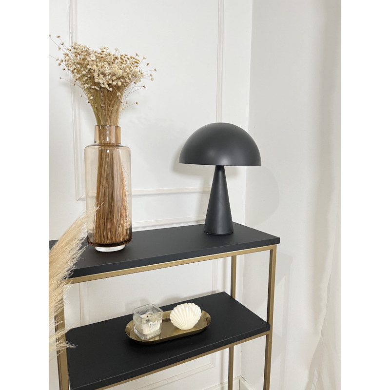 Nowoczesna konsola czarno-złota do salonu i przedpokoju | Minimalistyczna i elegancka Nowoczesna konsola czarno-złota do salonu i przedpokoju | Minimalistyczna i elegancka