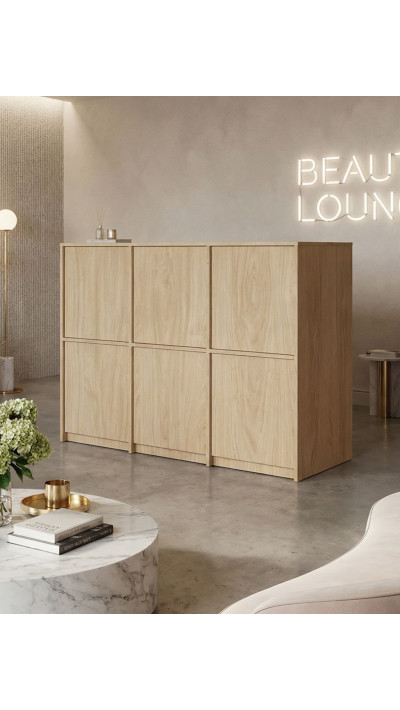 Recepcja fryzjerska – lada recepcyjna do salonu fryzjerskiego Recepcja fryzjerska – lada recepcyjna do salonu fryzjerskiego