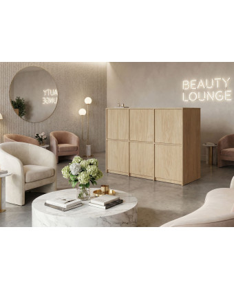 Minimalistyczna recepcja do salonu beauty SALEM Minimalistyczna recepcja do salonu beauty SALEM