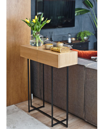 RUBY 100/30/80 wall-mounted console table for the entryway.