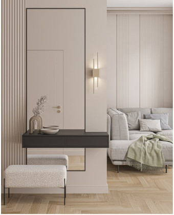 Miley MDF Wall-Mounted Vanity Console