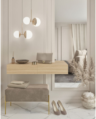 Podwieszana konsola do salonu