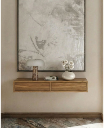 Podwieszana konsola do salonu