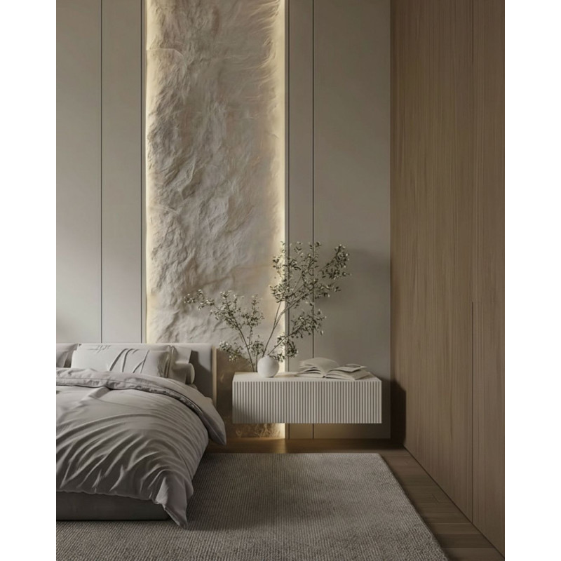 szafka nocna czarna Kendra do sypialni - PAPIERÓWKA MEBLE szafka nocna czarna Kendra do sypialni - PAPIERÓWKA MEBLE