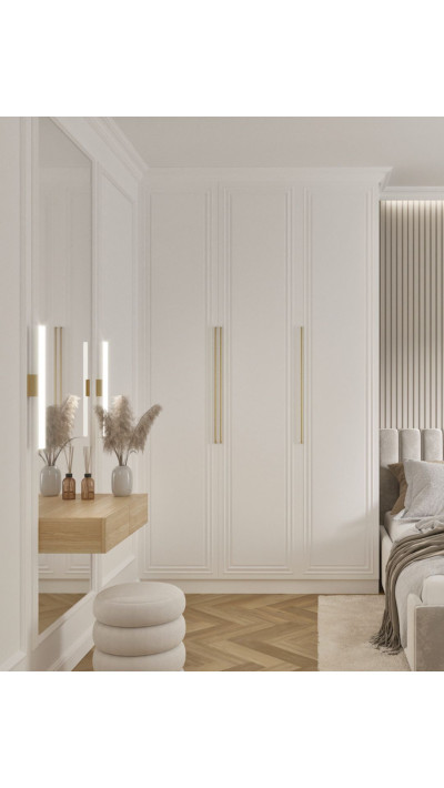 Podwieszana toaletka do sypialni. półka ścienna z drewna minimalistyczna półka do salonu Podwieszana toaletka do sypialni. półka ścienna z drewna minimalistyczna półka do salonu