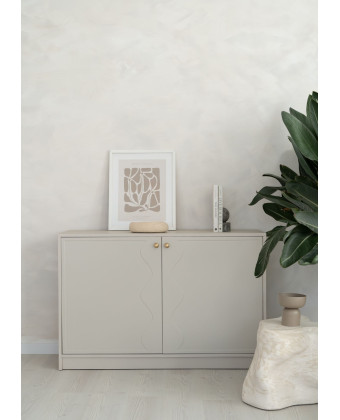 komoda kosmetyczna NUMI frezowany front MDF kaszmir komoda kosmetyczna NUMI frezowany front MDF kaszmir