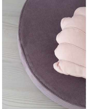 okrągły puf dziecięcy violet miękka pufa do pokoju dziecka okrągły puf dziecięcy violet miękka pufa do pokoju dziecka