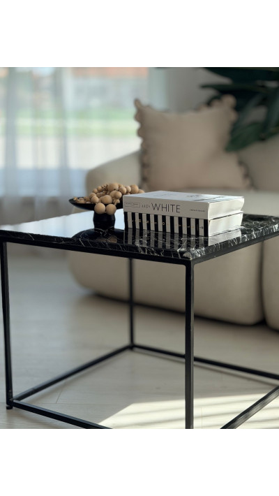 Stolik kawowy loft czarny marmur, stolik kawowy metalowy nowoczesny do salonu, Stolik kawowy loft czarny marmur, stolik kawowy metalowy nowoczesny do salonu,