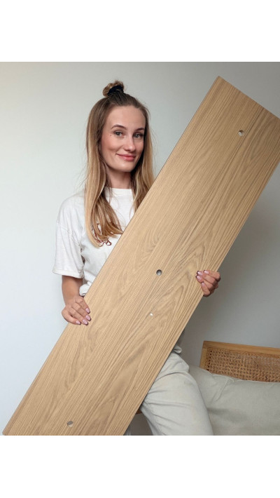 AIDA II - regał 120x30, proste półki, casella naturalny - Wysyłka 48h AIDA II - regał 120x30, proste półki, casella naturalny - Wysyłka 48h