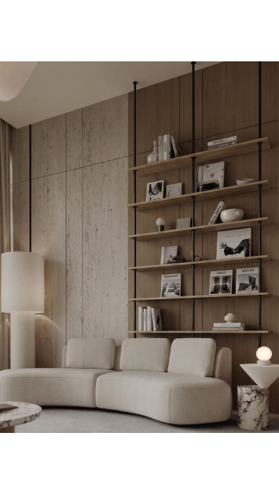 AIDA II - regał 120x30, proste półki, casella naturalny - Wysyłka 48h AIDA II - regał 120x30, proste półki, casella naturalny - Wysyłka 48h