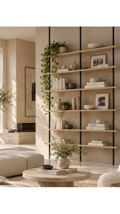 AIDA II - regał 120x30, proste półki, casella naturalny - Wysyłka 48h AIDA II - regał 120x30, proste półki, casella naturalny - Wysyłka 48h