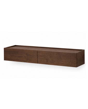 Miley Wall-Mounted Console Table with Drawers. Wall-mounted console table for the bedroom.