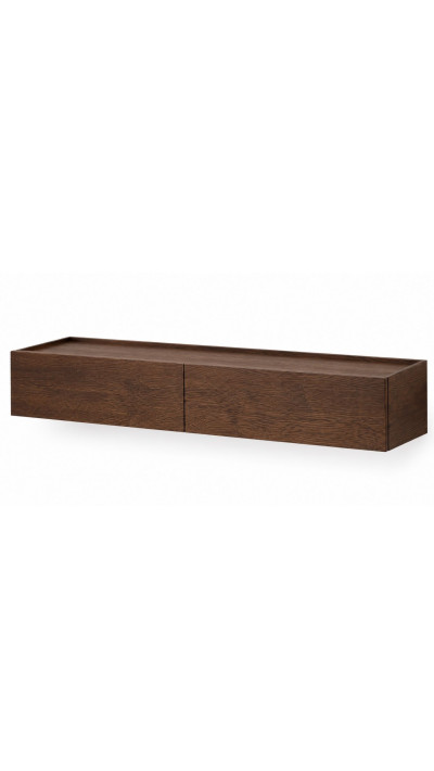 Miley Wall-Mounted Console Table with Drawers. Wall-mounted console table for the bedroom.