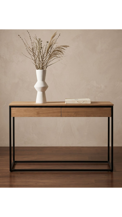 SZIBA – konsola z dwiema szufladami 132 cm | Papierówka SZIBA – konsola z dwiema szufladami 132 cm | Papierówka