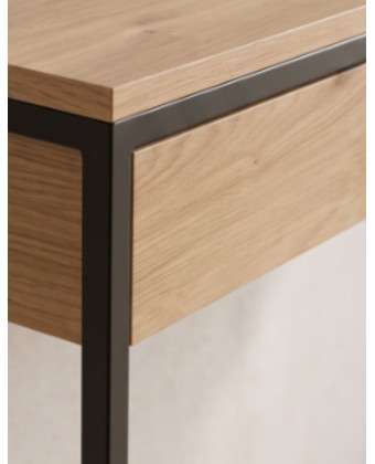 SZIBA – Console Table with Two Drawers, 132 cm | Papierówka