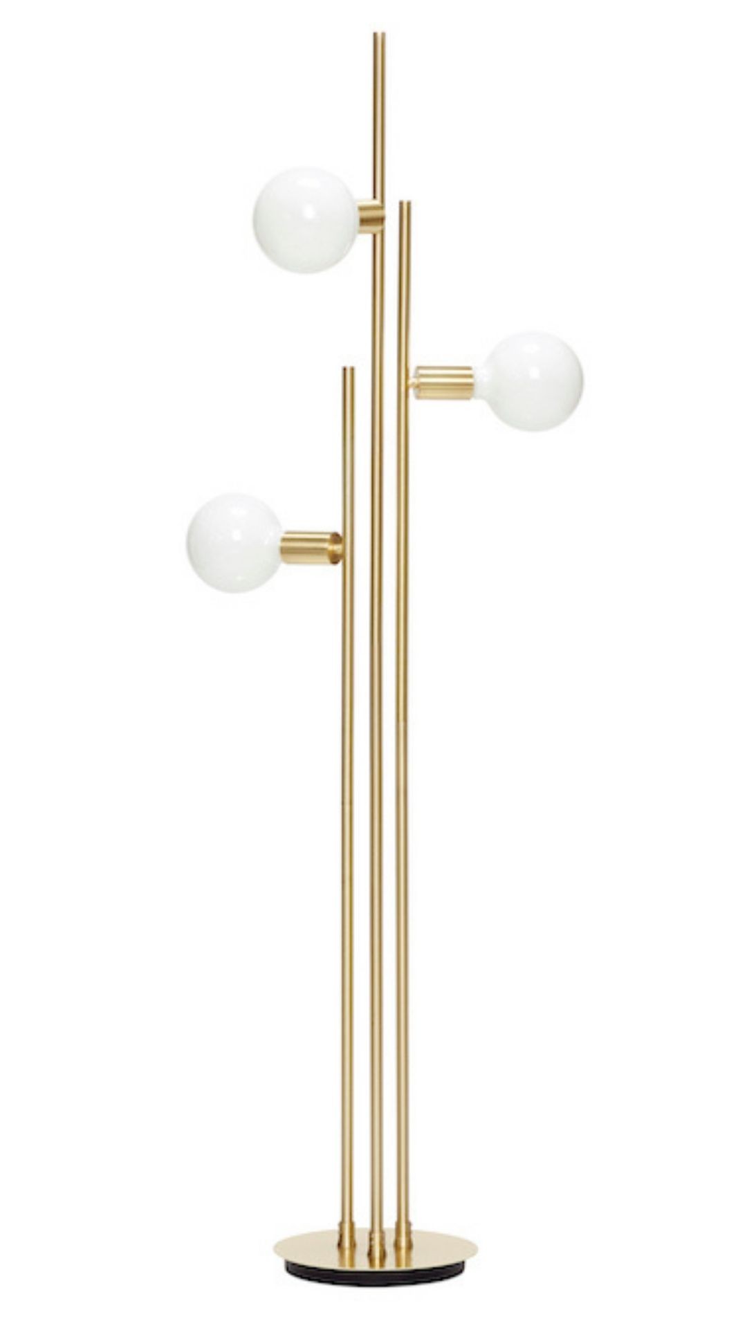 BALANCE - Złota lampa podłogowa