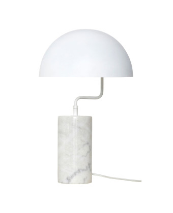 POISE WHITE - marble table lamp