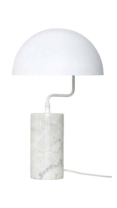 POISE WHITE - marble table lamp POISE WHITE - marble table lamp