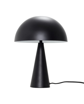 The modern black MUSH MINI BLACK lamp—an elegant addition to your console table and decor