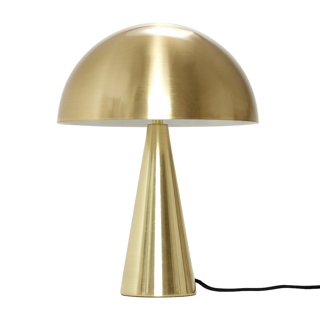 MUSH MINI GOLD - złota lampa stołowa MUSH MINI GOLD - złota lampa stołowa