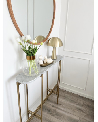 MUSH MINI GOLD - złota lampa stołowa MUSH MINI GOLD - złota lampa stołowa