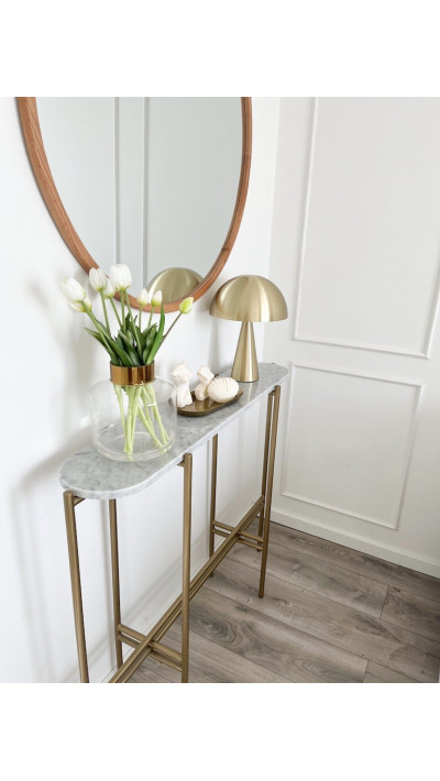 MUSH MINI GOLD - złota lampa stołowa MUSH MINI GOLD - złota lampa stołowa
