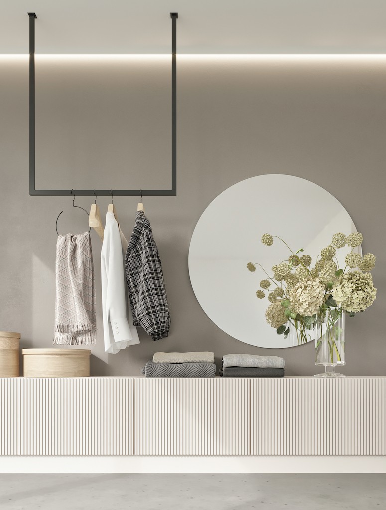 wieszak sufitowy do przedpokoju czarny metalowy loft wieszak na ubrania minimalistyczny wieszak sufitowy do przedpokoju czarny metalowy loft wieszak na ubrania minimalistyczny