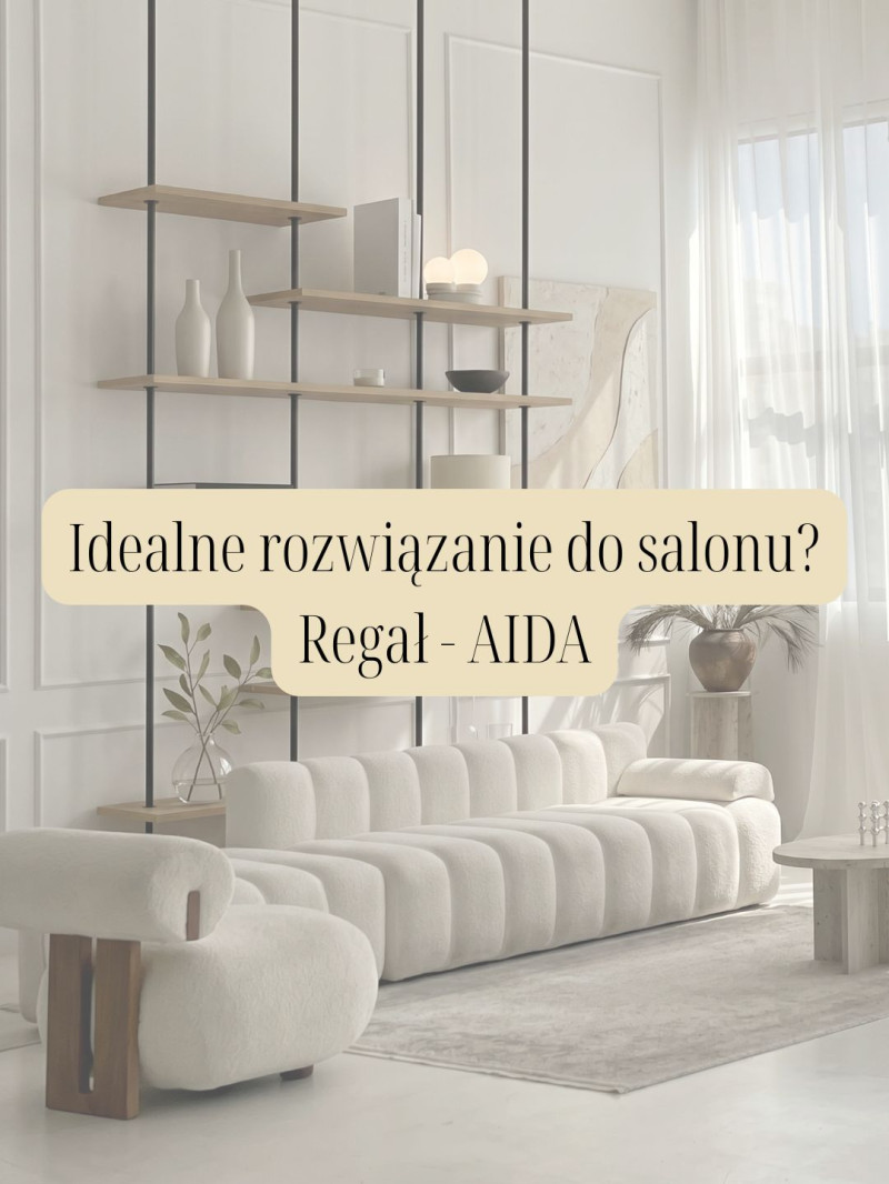 Regał rozporowy bez wiercenia